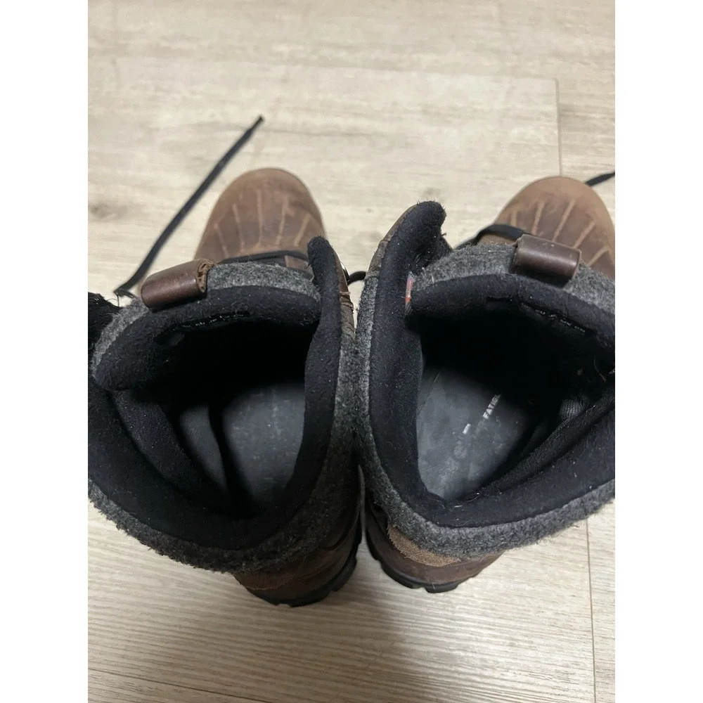 TIMBERLAND MEN'S A186R CHILLBERG WP INSULATED BOOT BROWN FULL GRAIN‎ Size 11